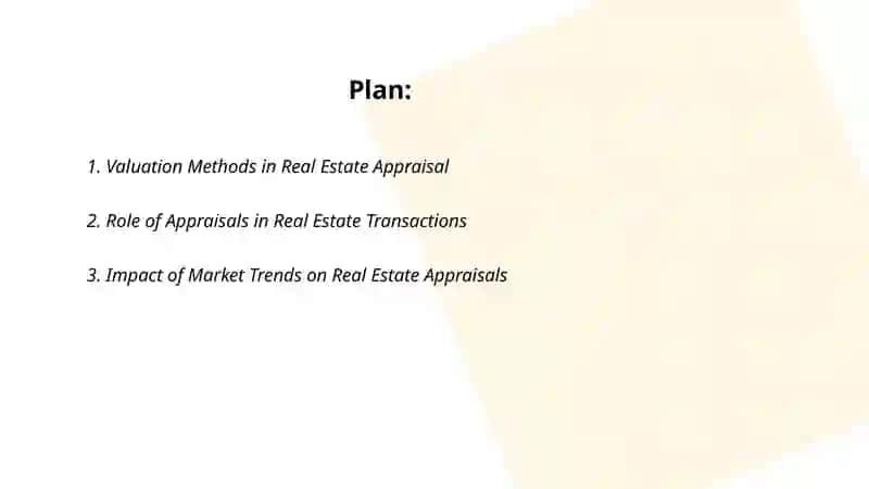Real estate Appraisal 2