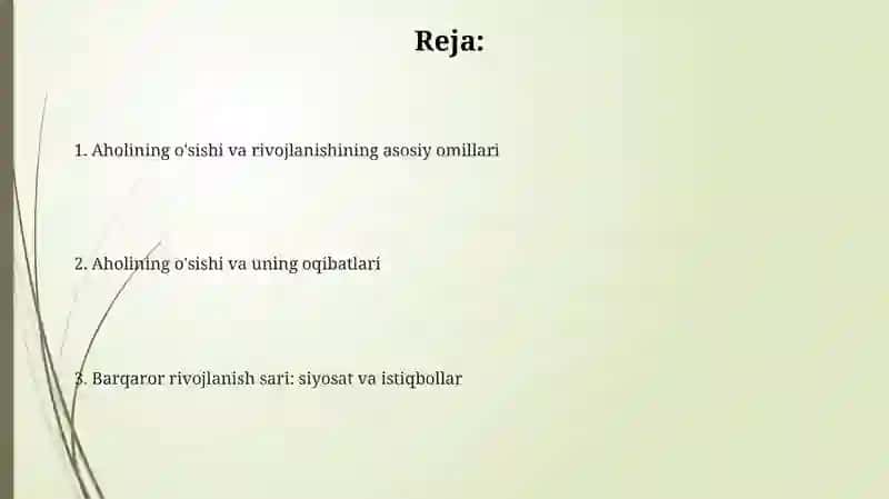 Aholisonining o‘shishi va taraqqiyoti 2