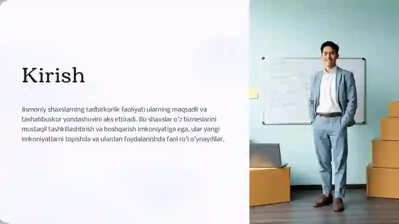 Jismoniy shaxslarning tadbirkorlik faoliyati 2