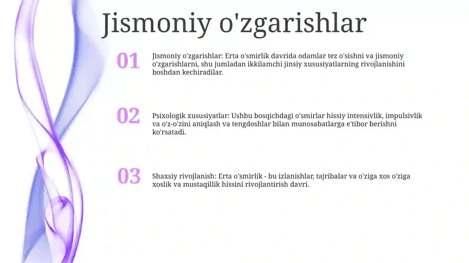 Yetuklik Davrining Birinchi Bosqichidagi Shaxsning Psixologik Xususiyatlari 2