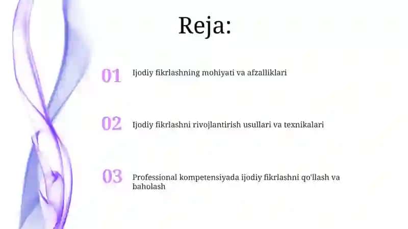 Ijodiy fikrlashning mohiyati va afzalliklari 2