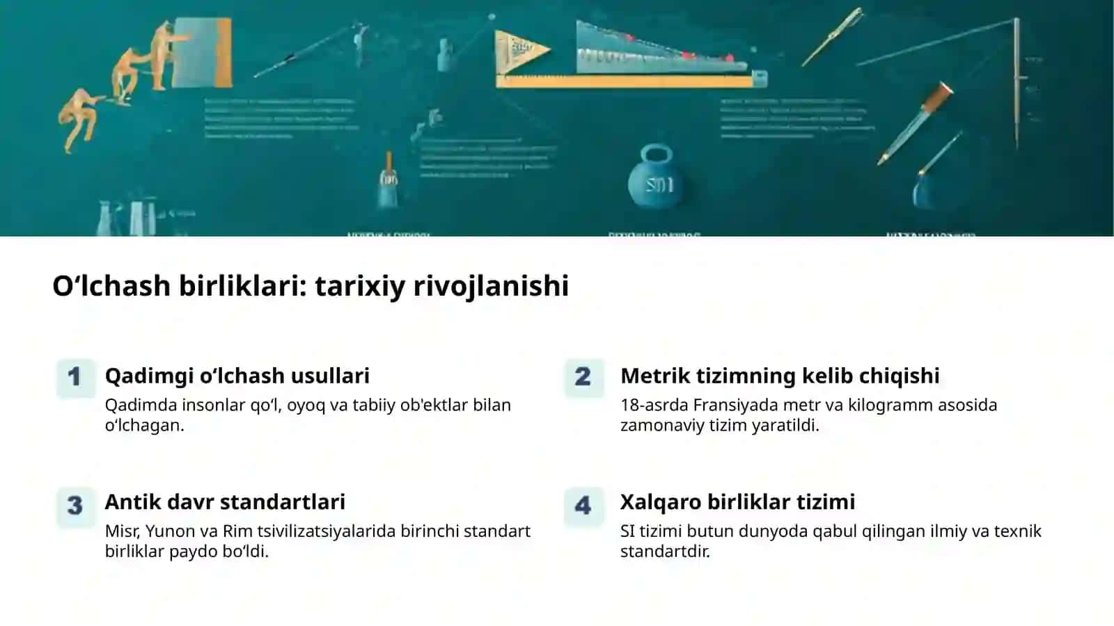 O‘lchash: Aniqlik va Ishonchlilik 2