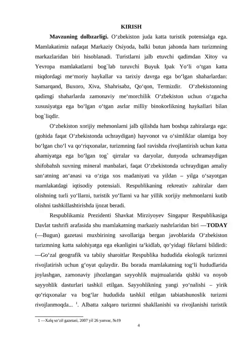 XALQARO TURIZM TIZIMI VA BOSHQARISHNING TARKIBIY TUZILISHI 2