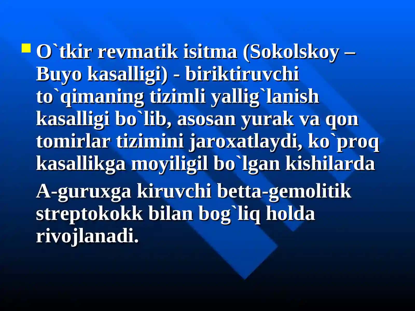 revmatik istma 2
