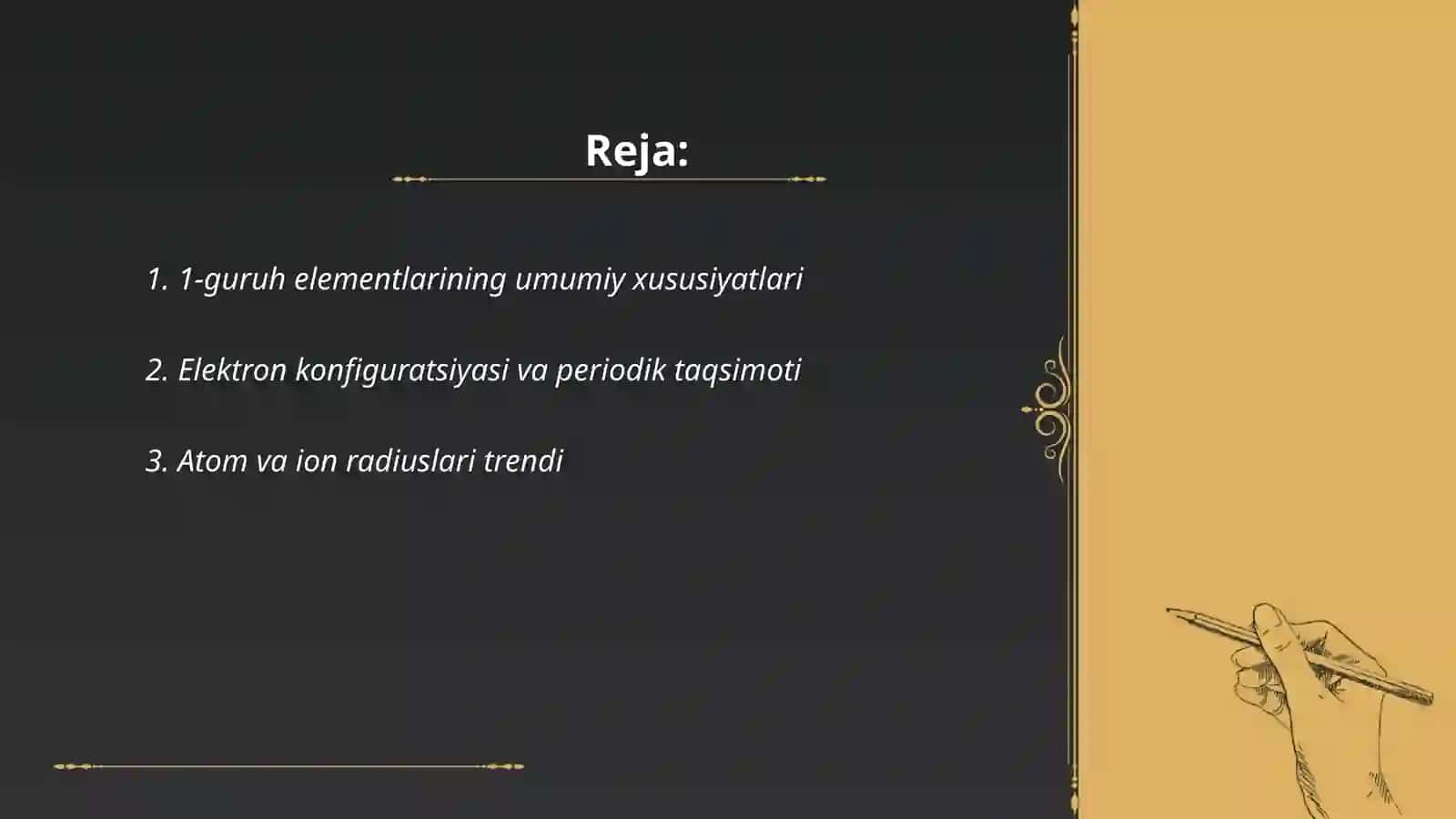 1-guruh elementlari 2