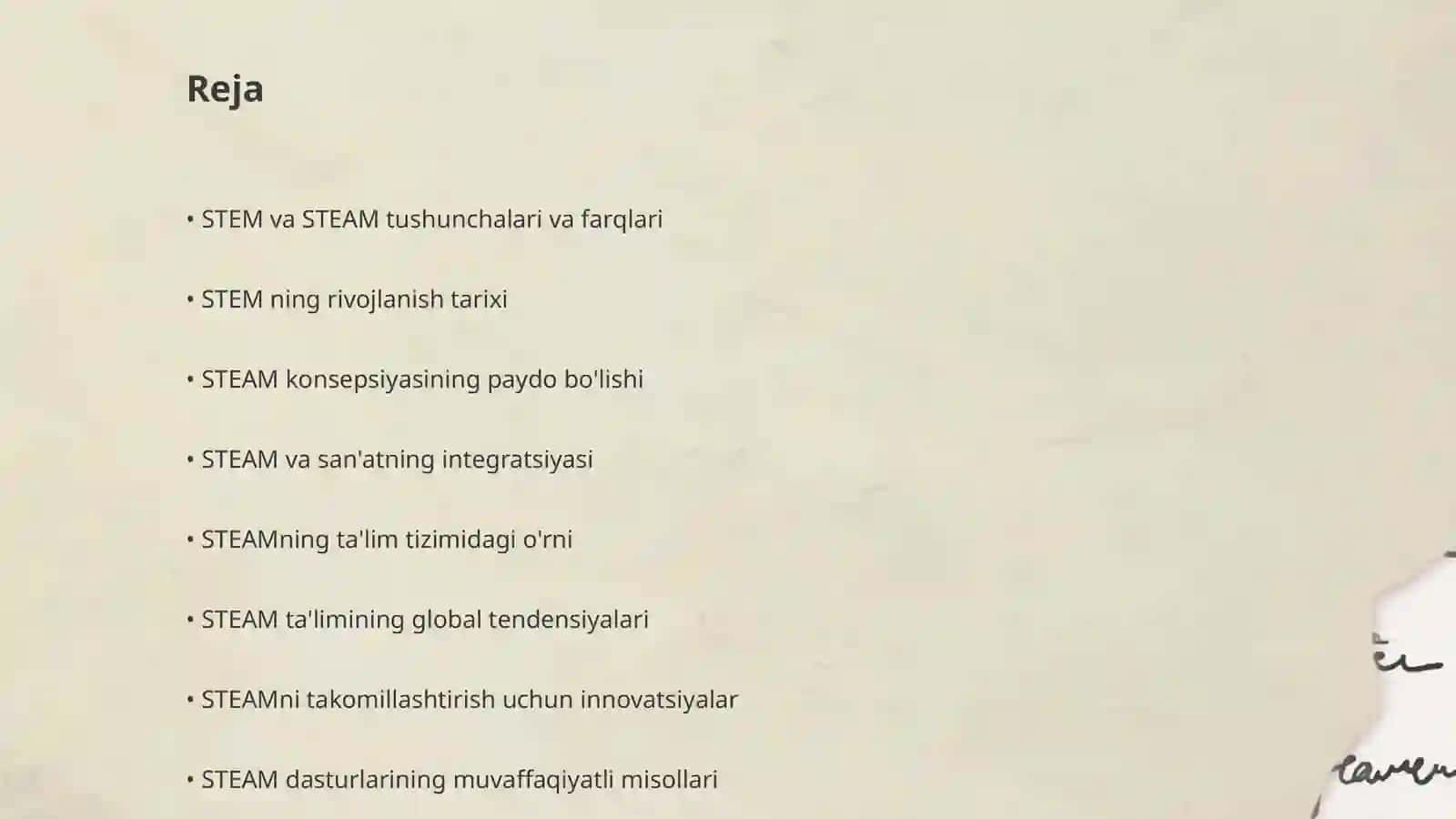 STEM va STEAM ning rivojlanishi 2
