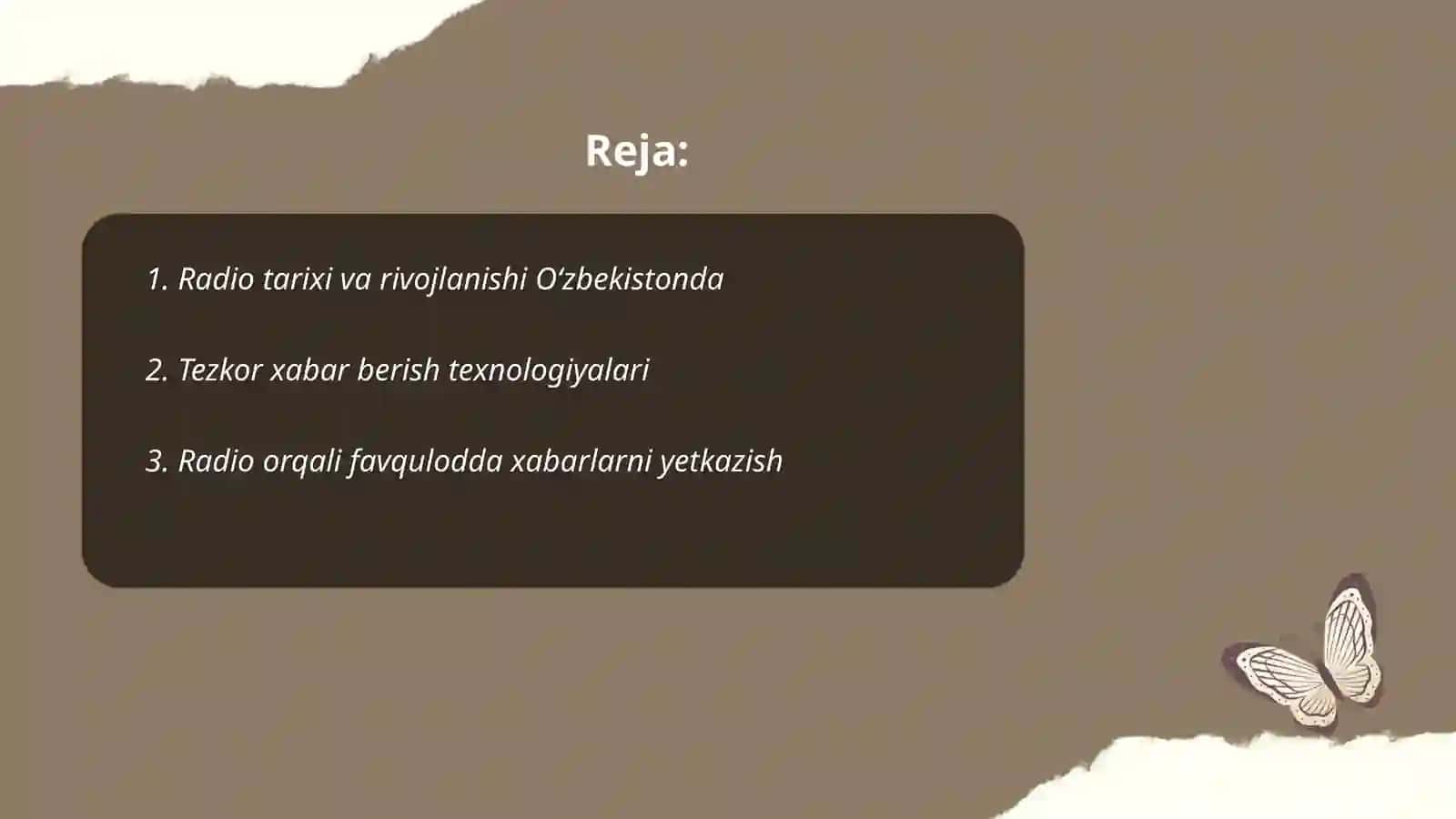 Radio-tezkor xabar berish va axborot tarqatish vositasi 2