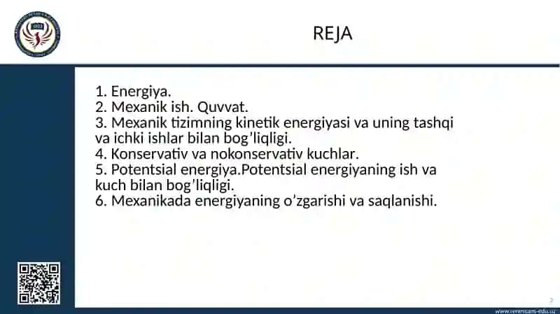 Masofaviy ta’lim uchun quv kutent (Fizika) 2
