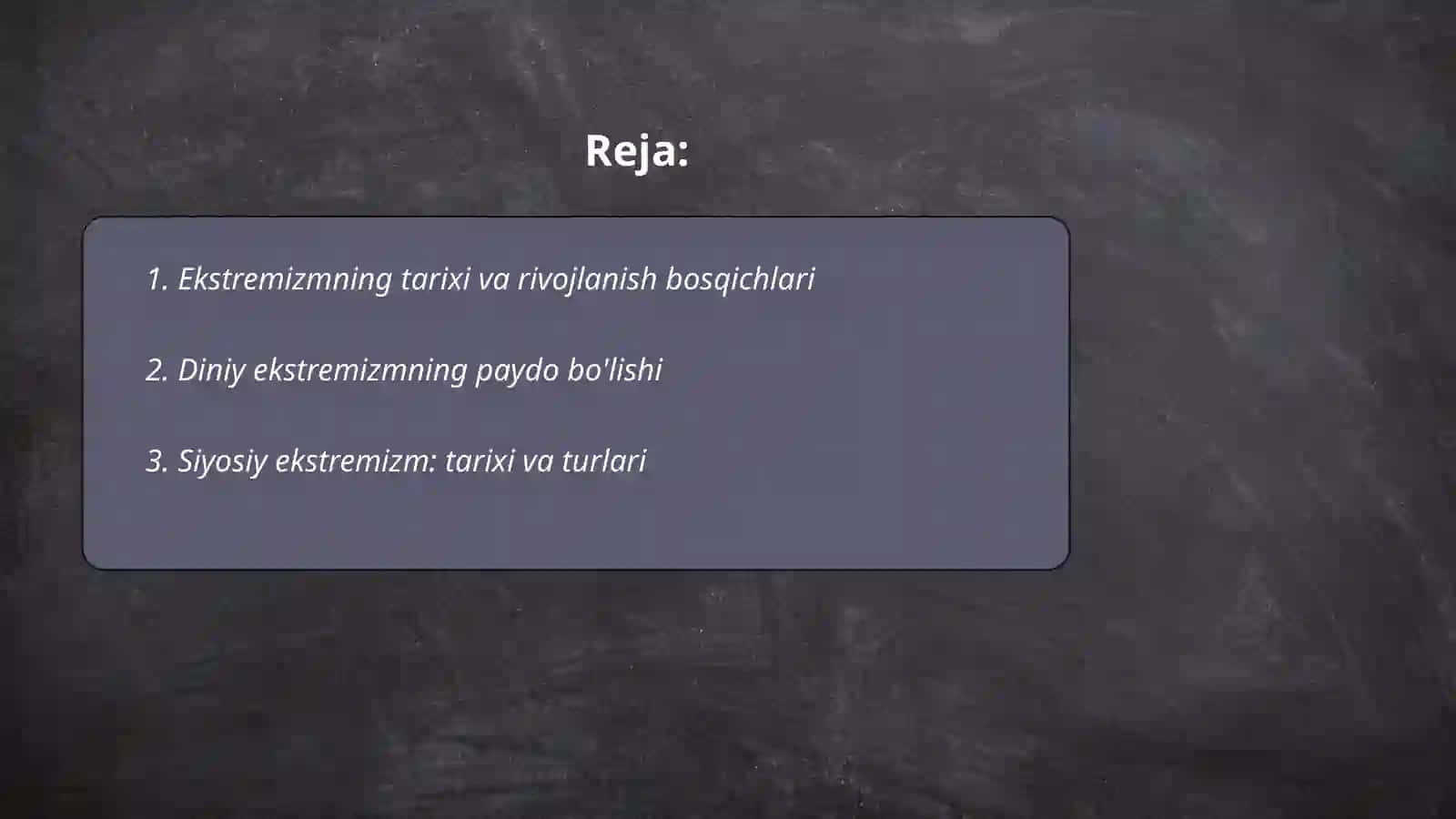 Ekstremistik va terroristik harakatlarning vujudga kelish tarixi va asosiy davrlari 2
