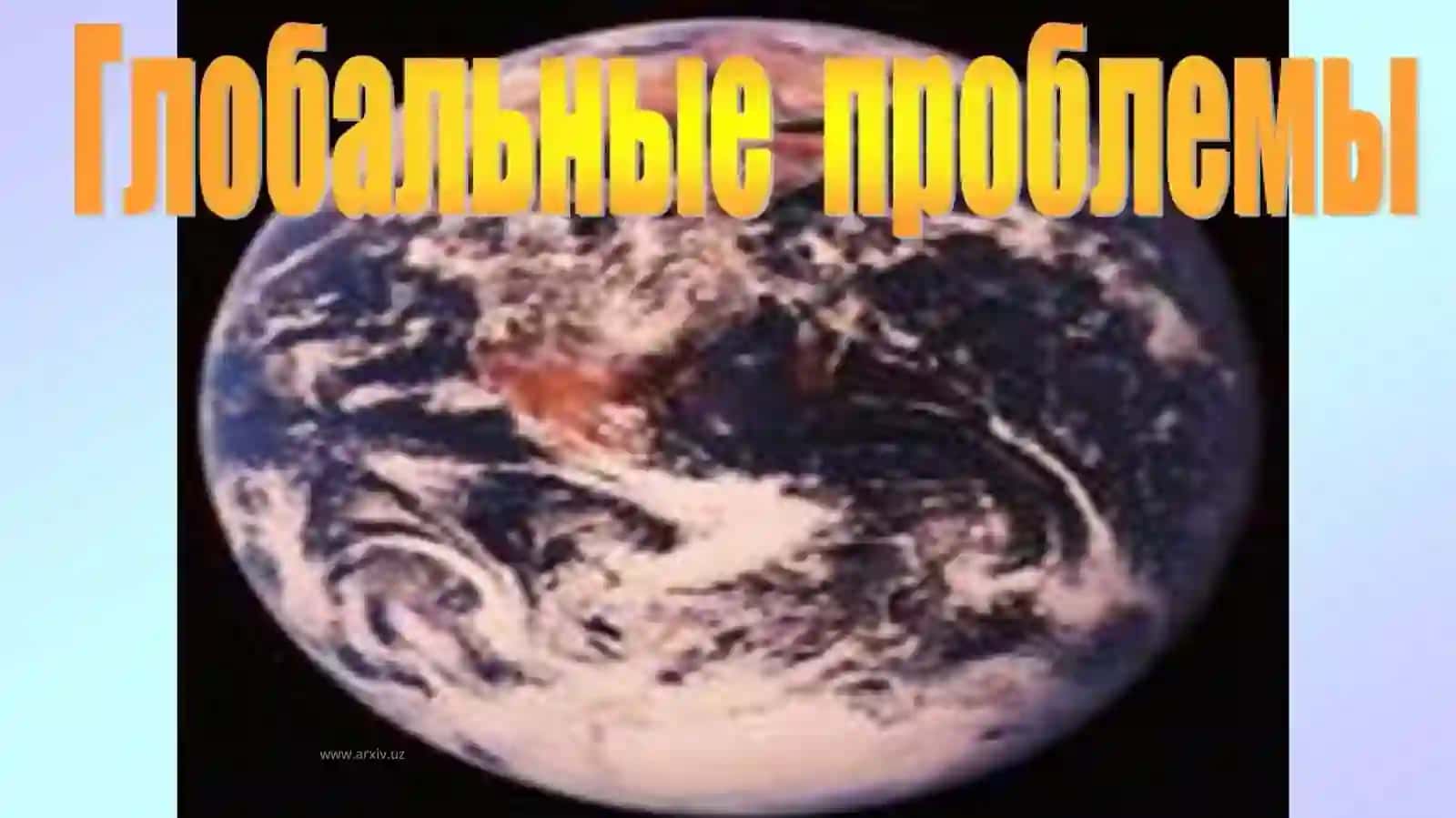 Global muammolar 2