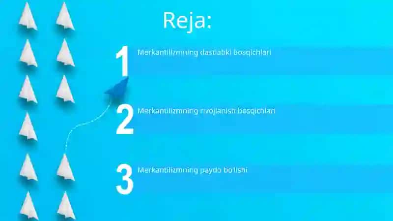 Merkantilizimning vujudga kelishi va rivojlanish bosqichlari 2