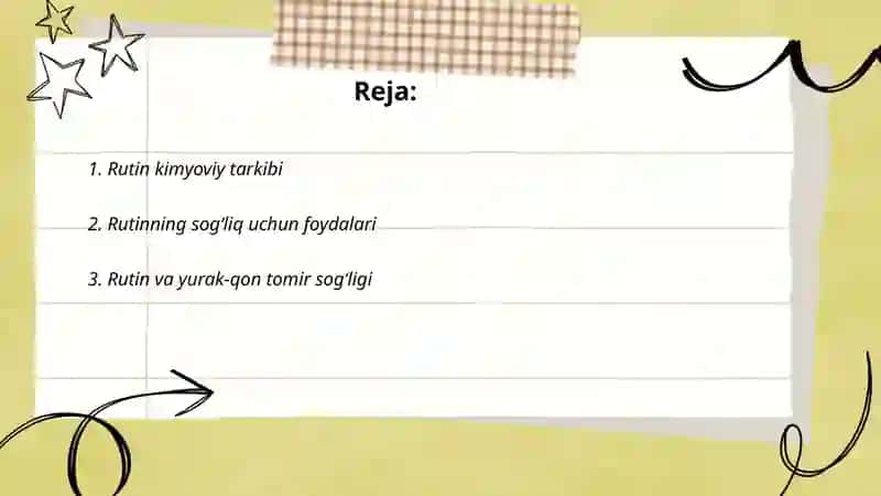 Rutin 2