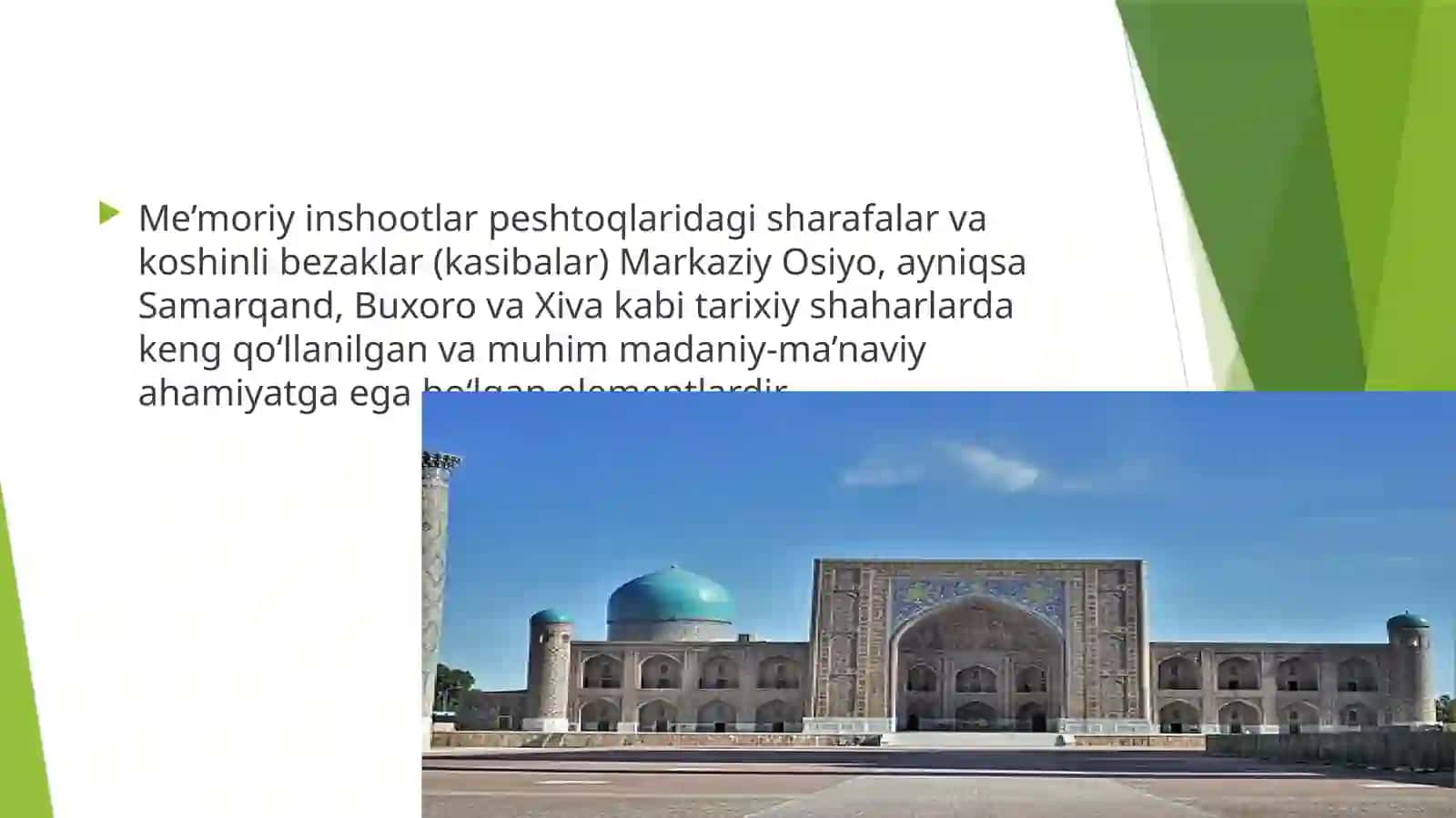 Peshtoqlardagi sharafalar, katibalarning muayyan mazmuni va mohiyati, tarixiy ahamiyati 2