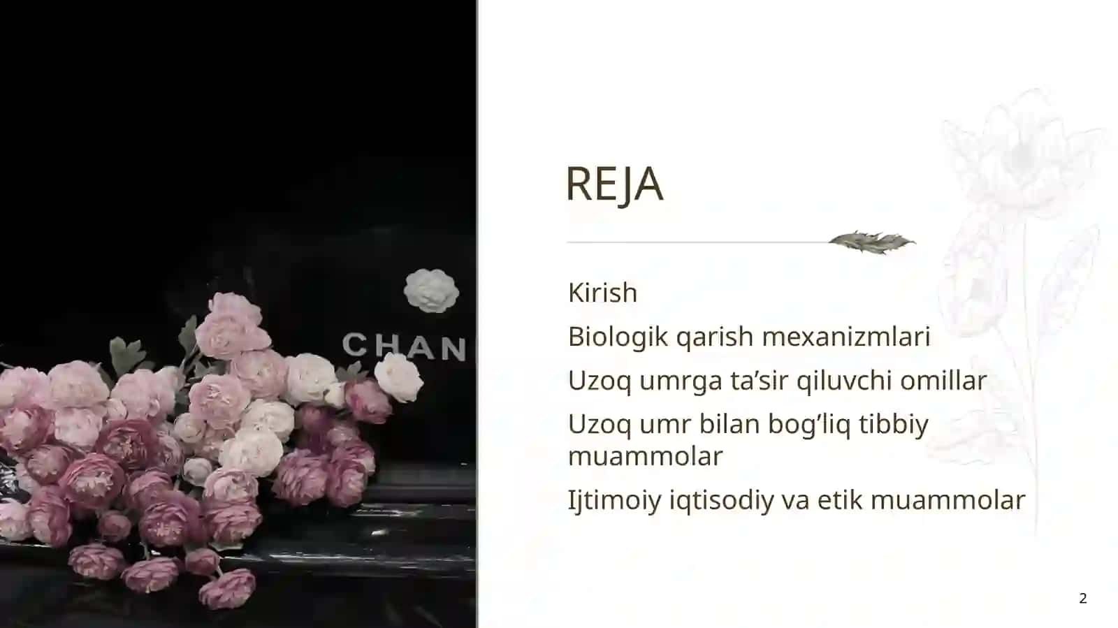 Uzoq umr ko’rish muammolari 2