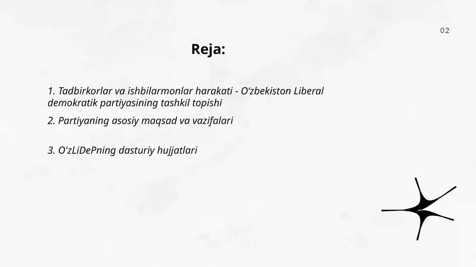 Tadbirkorlar va ishbilarmonlar harakati - O‘zbekiston Liberal demokratik partiyasining tashkil topishi 2