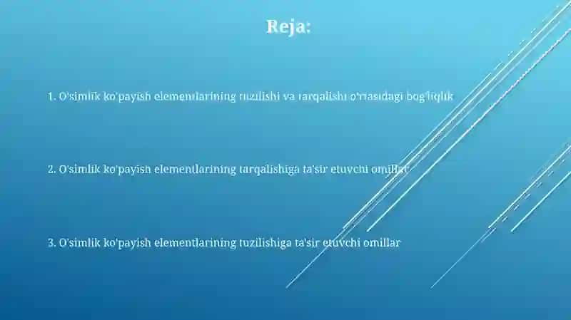 O'simlik ko'payish elementlarining tuzilishi va tarqalishida ishtirok etuvchi omillar 2