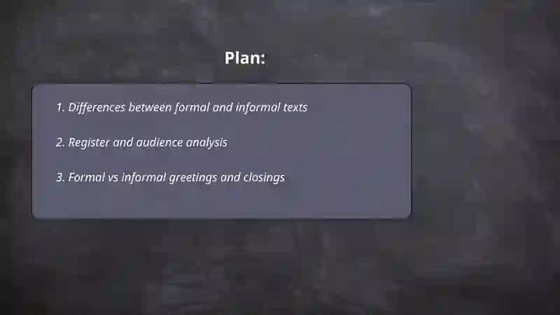 Formal, informal texs 2