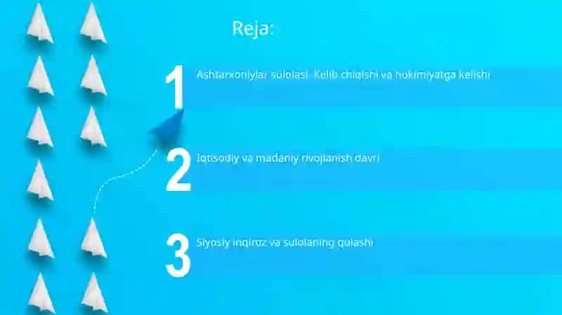 Ashtarxoniylarning hukmronlik davri 2
