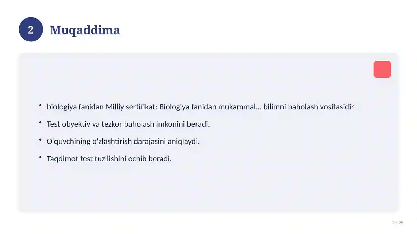 Milliy sertifikat: Biologiya fanidan mukammal testlar va tahlillar 2