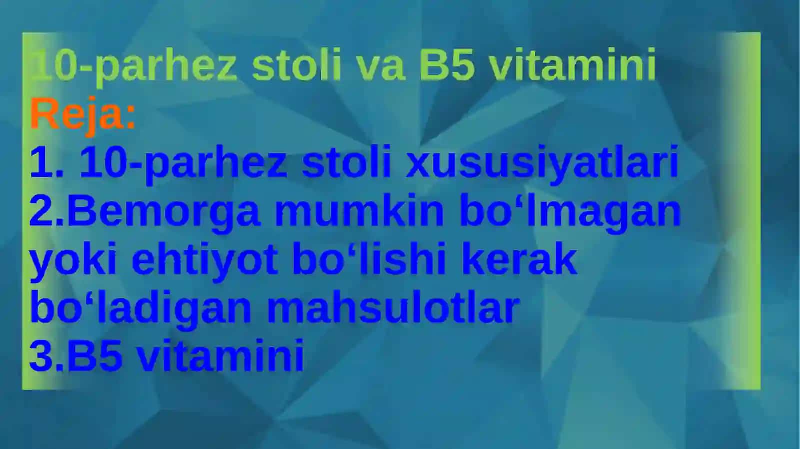 Gigiyena, harbiy gigiyena fanidan tayyorlagan taqdimoti 2