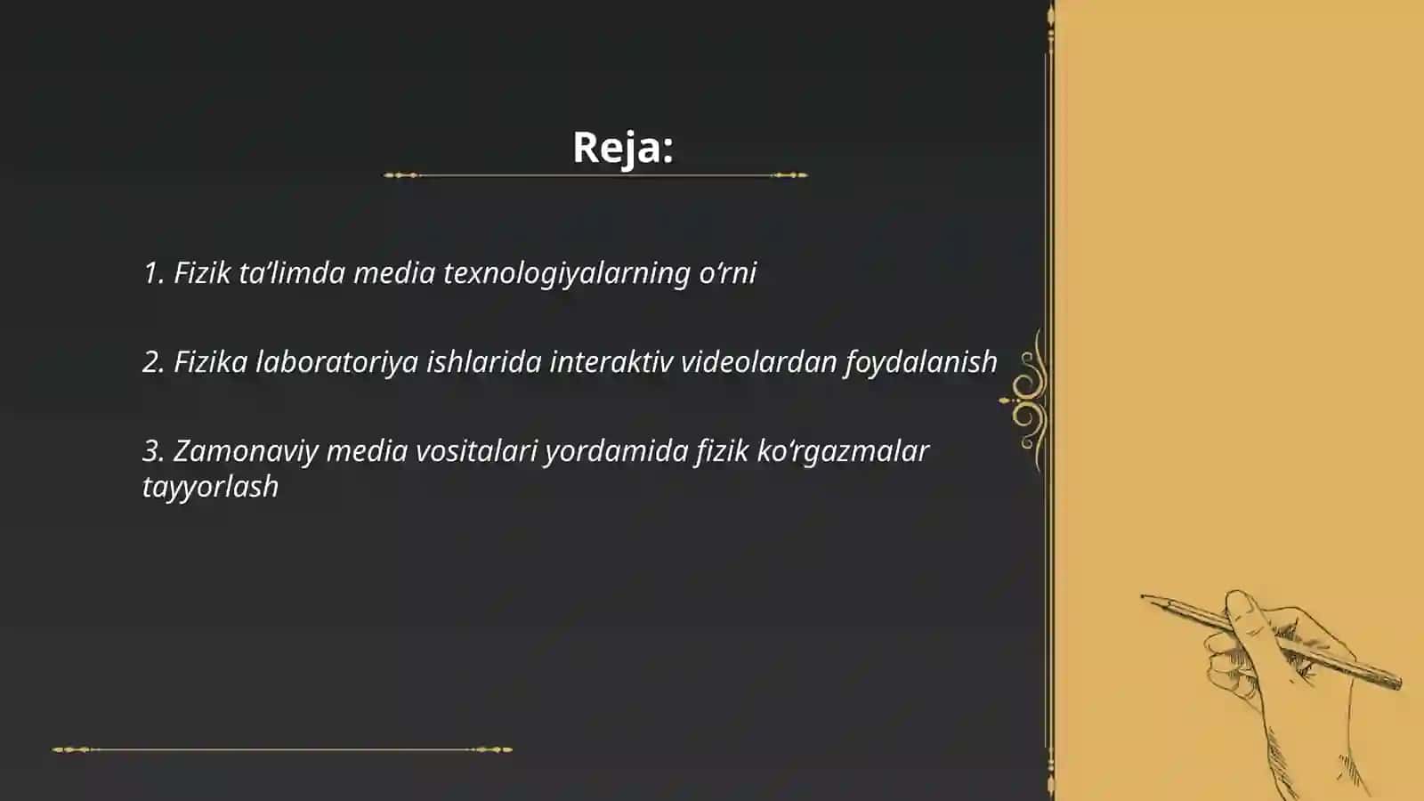 Fizikadan praktikum ishlarini oʻtkazishda media resurslardan foydalanish 2