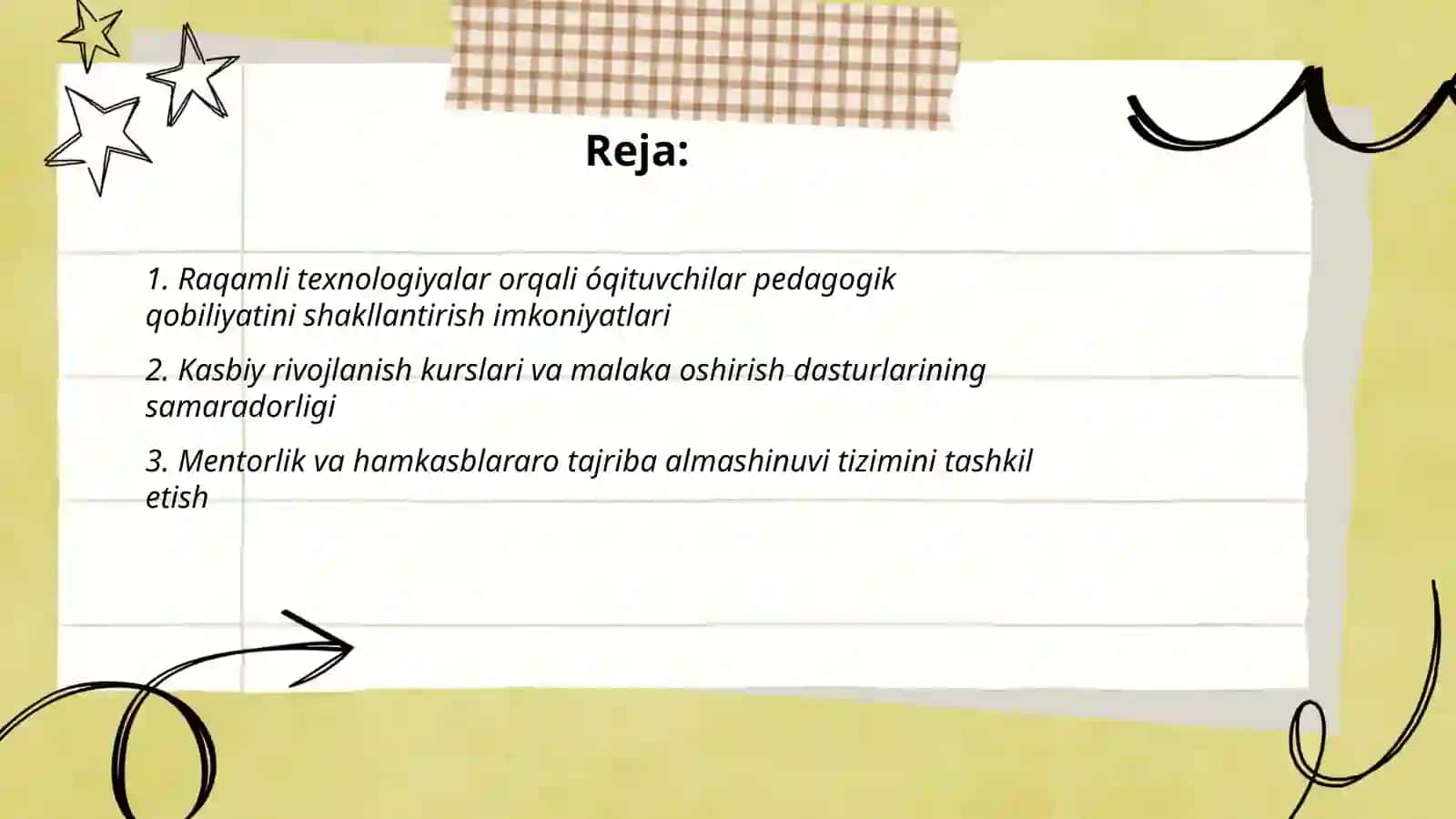 O'qituvchilar pedagogik qobiliyatini shakllantirish imkoniyatlari 2