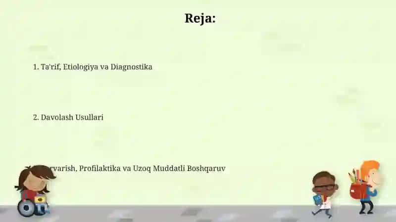 Ilashish muftasining diagnostikasi va unga xizmat koʻrsatish 2