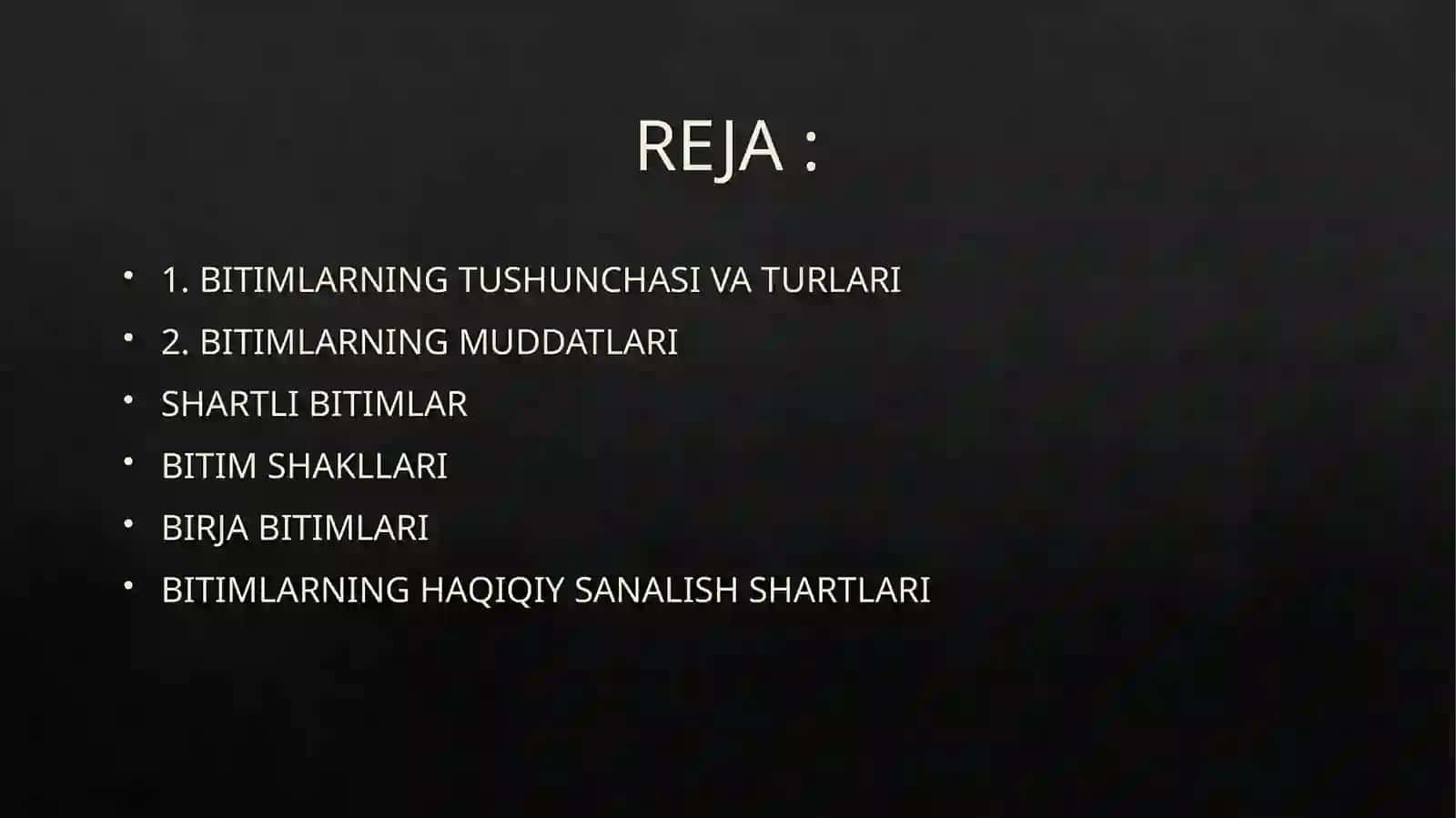 BITIM TUSHUNCHASI VA TURLARI 2