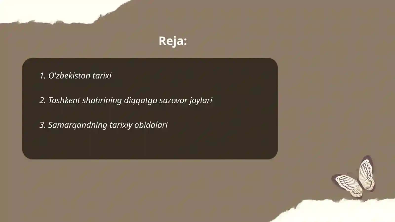 Yuqoridagi video qo'llanmani ko'ring 2