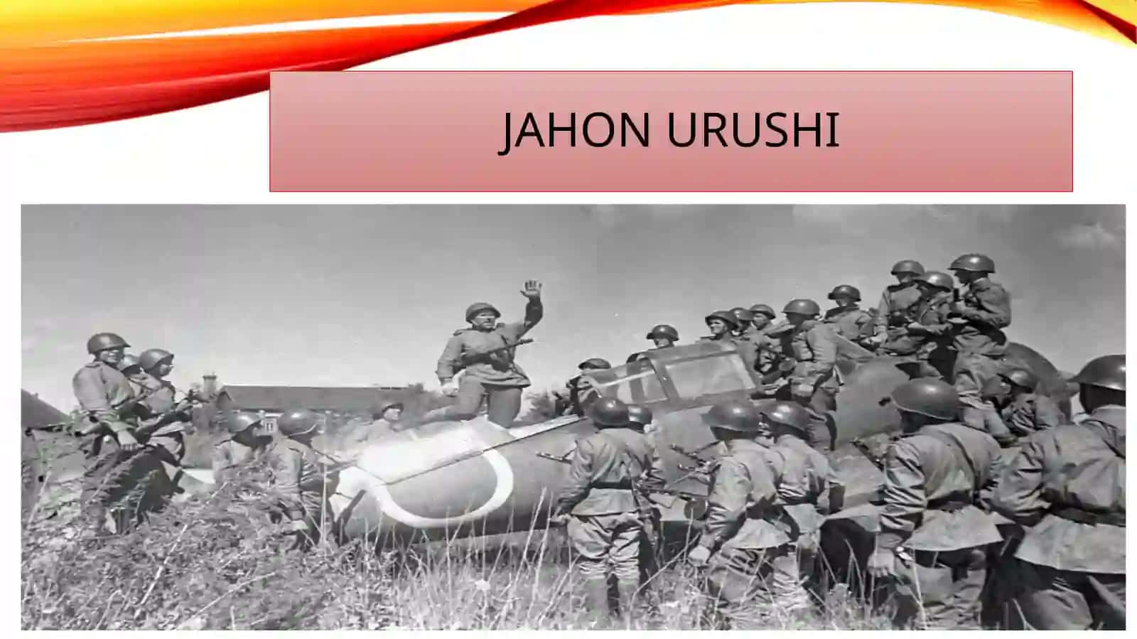 IKKINCHI JAHON URUSHIDA O'ZBEKISTON JANGCHILARINING KO'RSATGAN JASORATLARI (Sirdaryo va jizzax VILOYATI MISOLADI 2