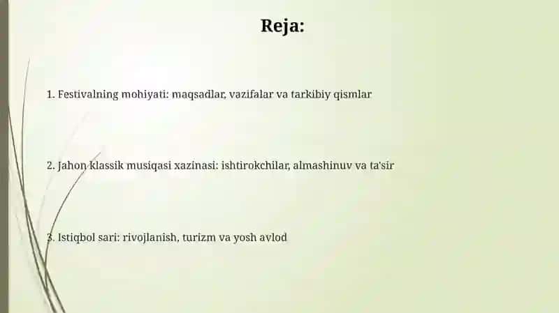 Sharq taronalari xalqaro musiqa festivali 2