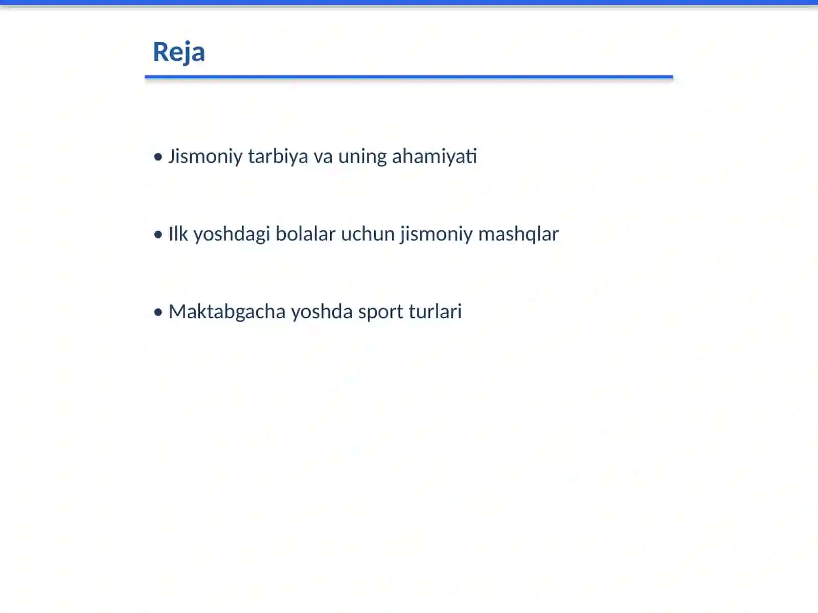 Jismoniy tarbiya va uning ahamiyati 2