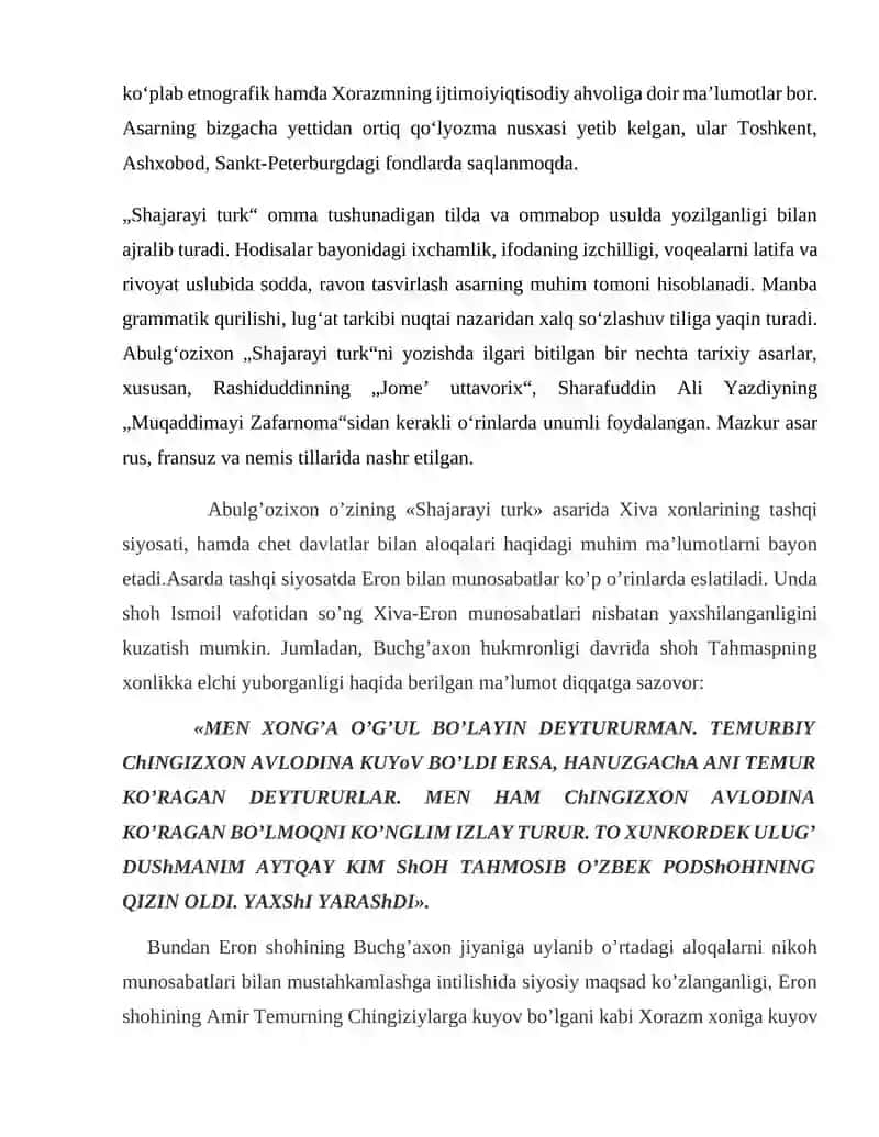 Shajarai turk 2