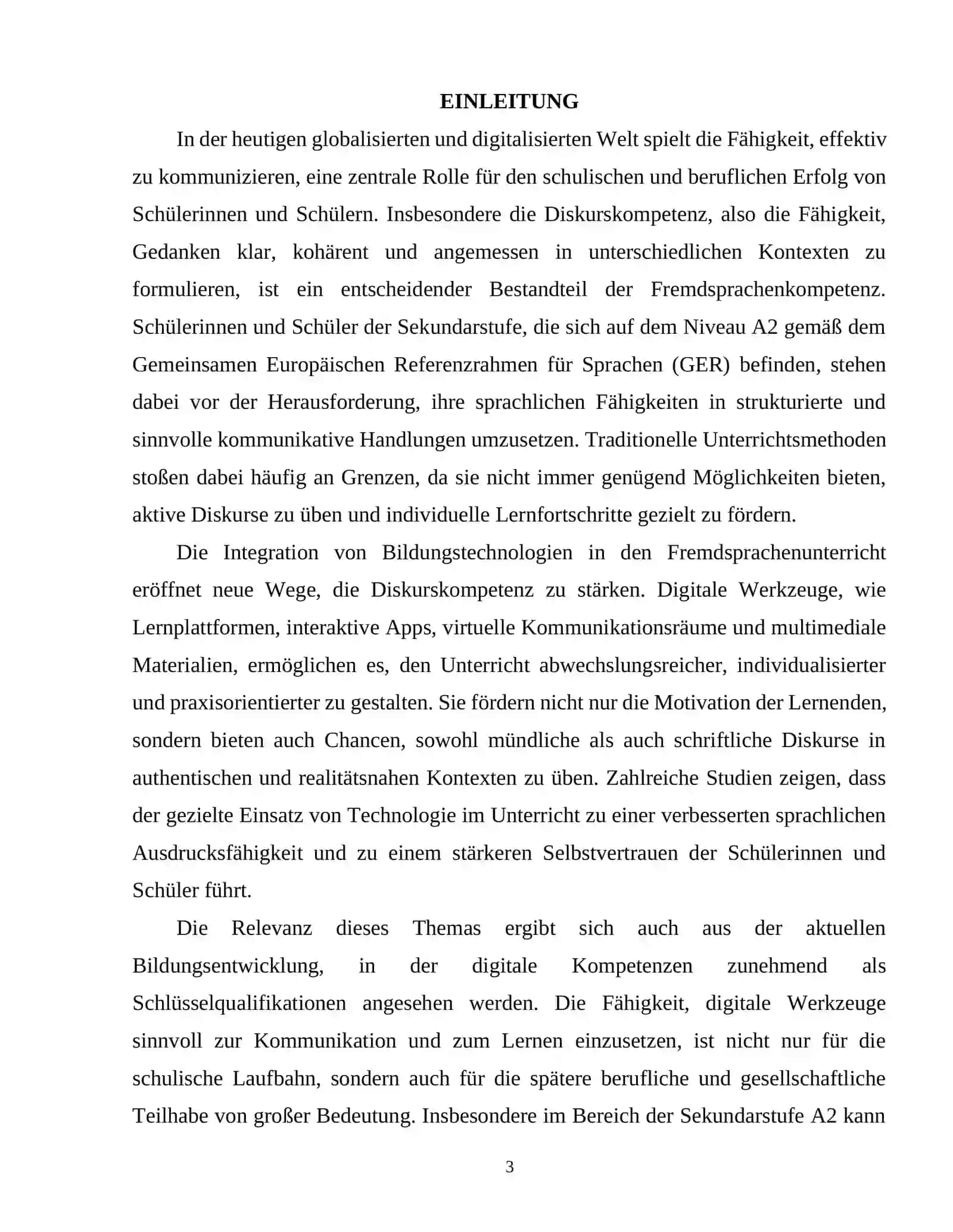 DER EINSATZ VON BILDUNGSTECHNOLOGIEN ZUR ENTWICKLUNG DER DISKURSKOMPETENZ VON SEKUNDARSCHÜLERN 2