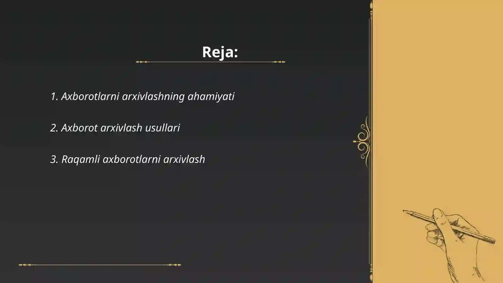 Axborotlarni Arxivlash Usullari 2