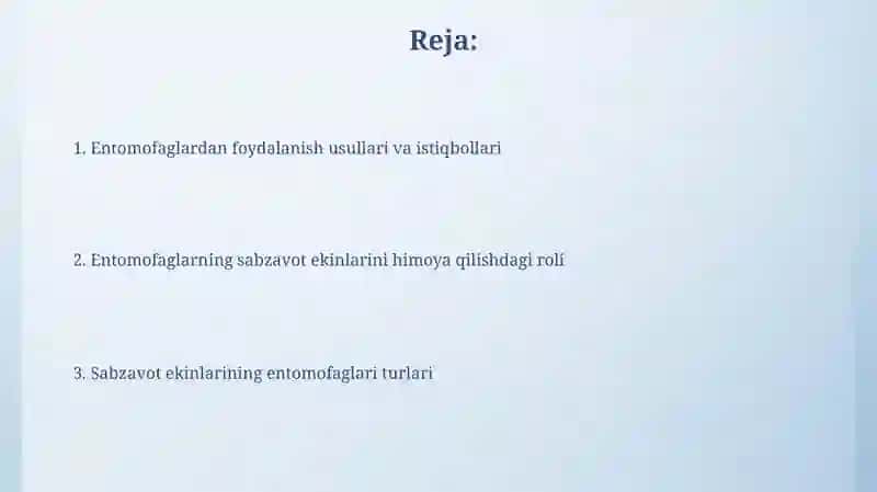 Sabzavot poliz ekinlari entomofaglari 2