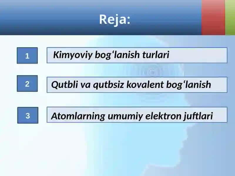 Kimyoviy bog‘lanish turlari 2