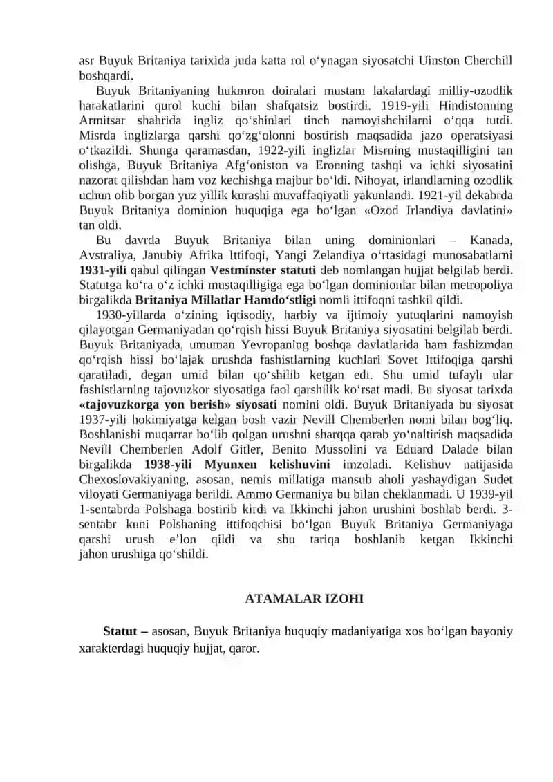 1918-1939-yillarda Buyuk Britaniya 2