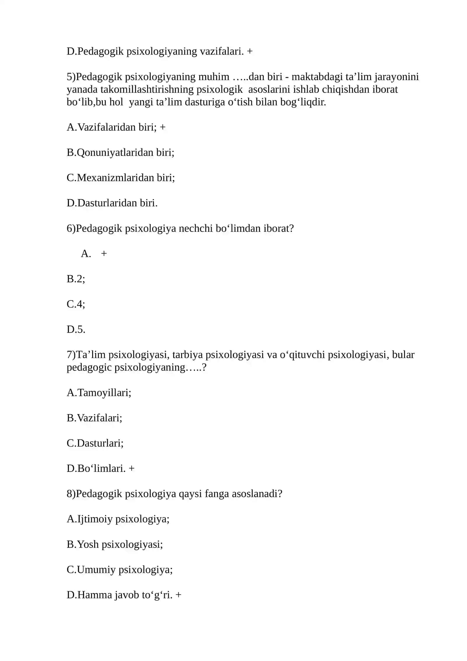 Rivojlanish psixologiyasi va differensial psixologiya 2