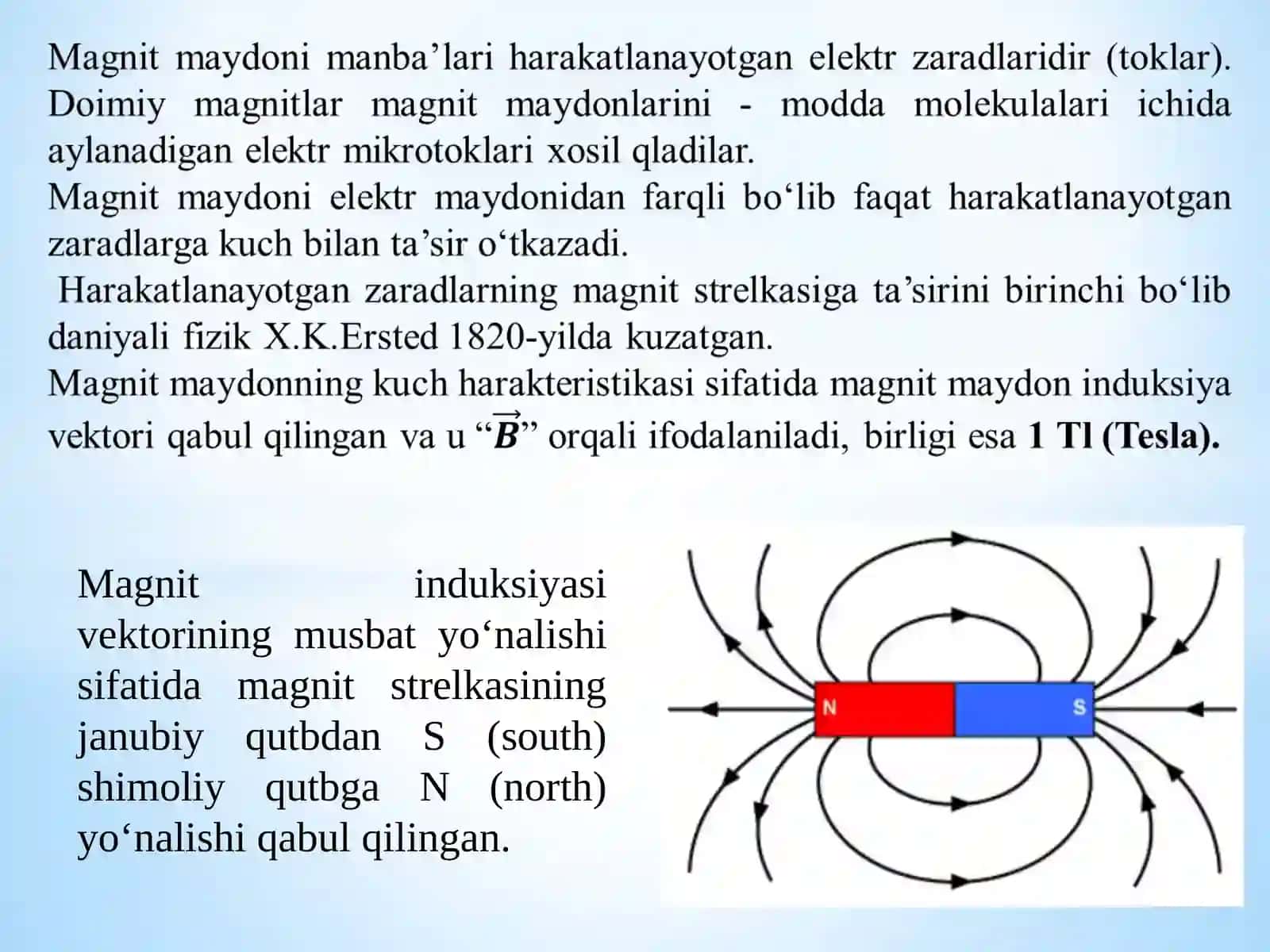 Magnit maydoni va moddaning magnit xossalari 2