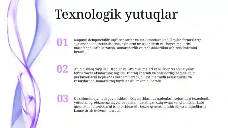 Raqamli dehqonchilik: Aqlli sensorlar va ma’lumotlarni tahlil qilish 2