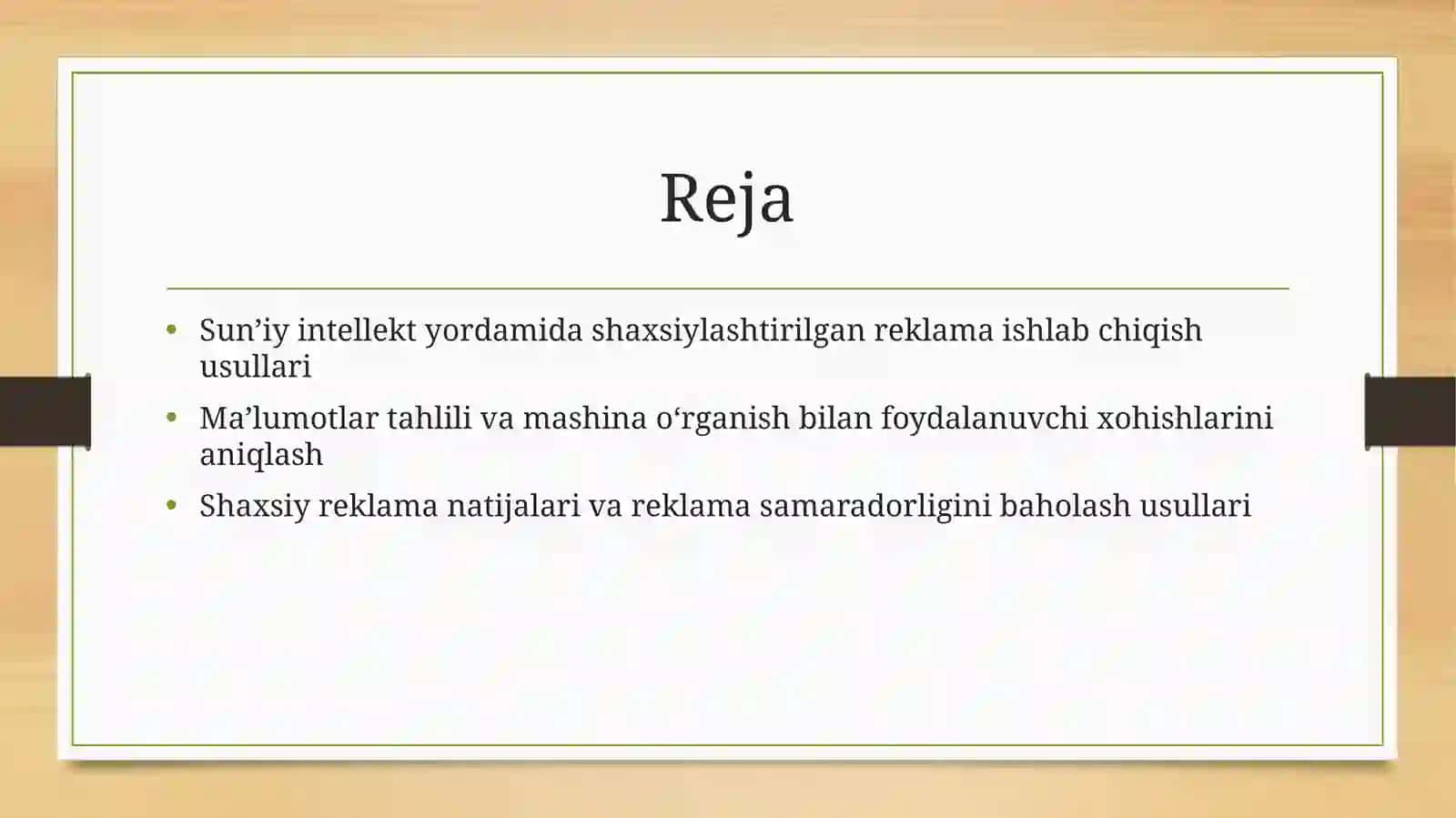 Sun’iy intellekt yordamida shaxsiylashtirilgan reklama 2