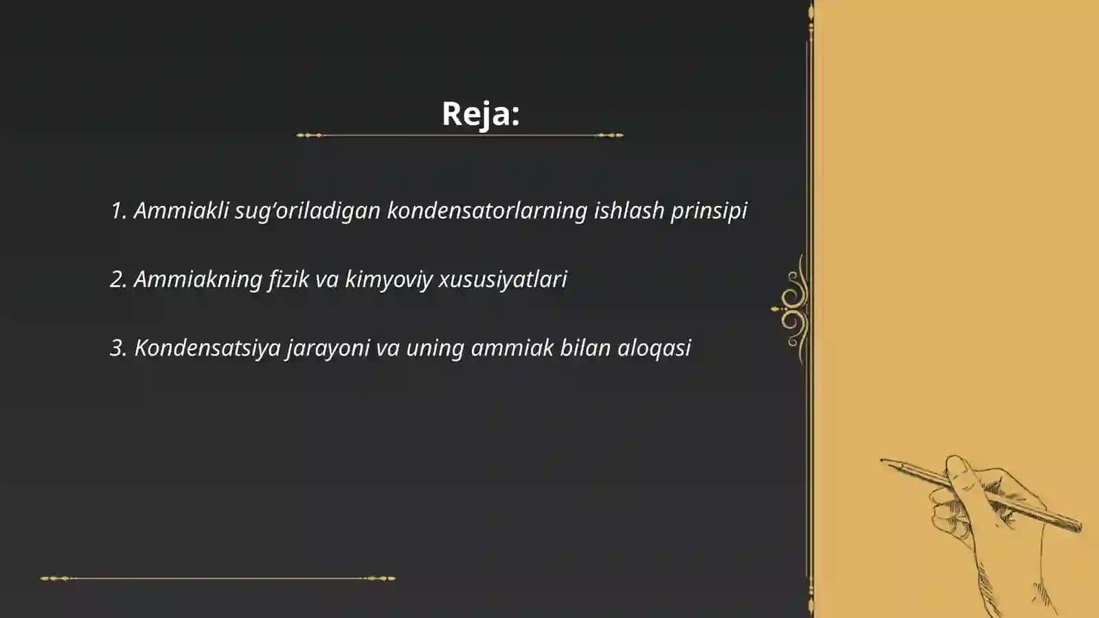 Ammiakli sugʻoriladigan kondensatorlar 2