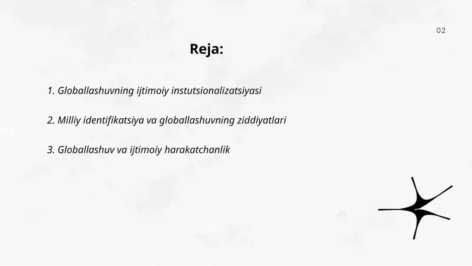 Globallashuv jarayonining ijtimoiy va falsafiy ahamiyati 2