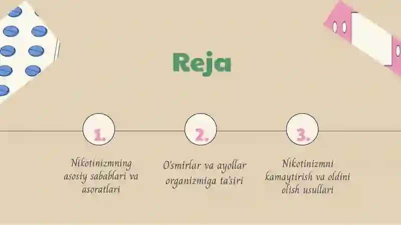 Nikotinizm va uning asoratlari. Nikotinizmning o’smirlar va ayollar organizmiga ta’siri 2