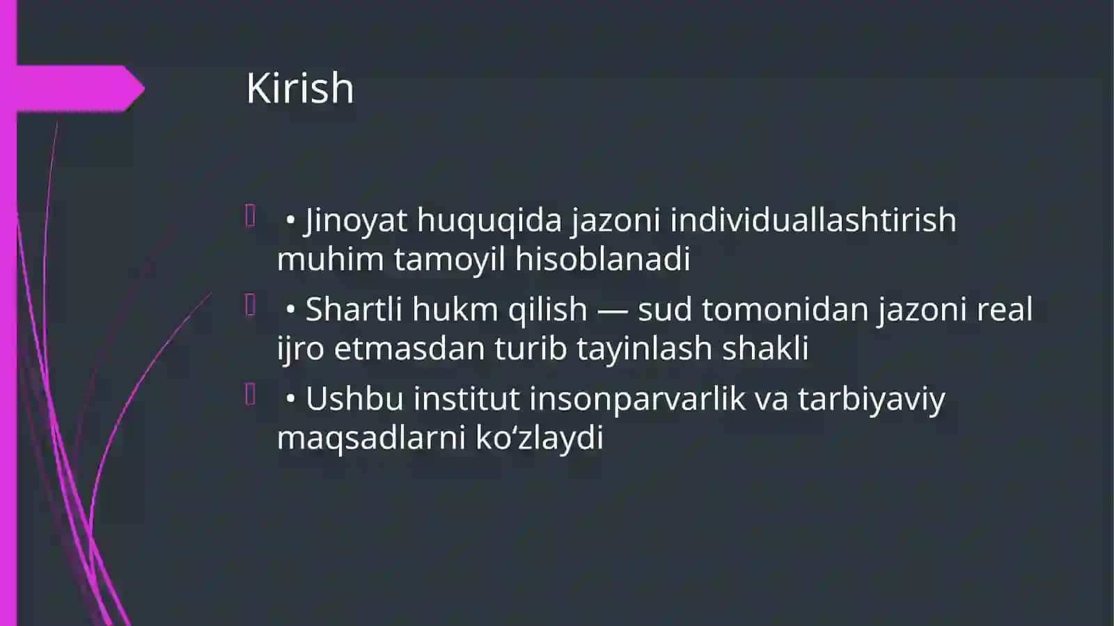 Shartli hukm qilish 2