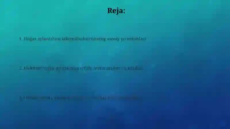 Oʻzbekiston Respublikasida hujjatchilikning takomillashuvi 2