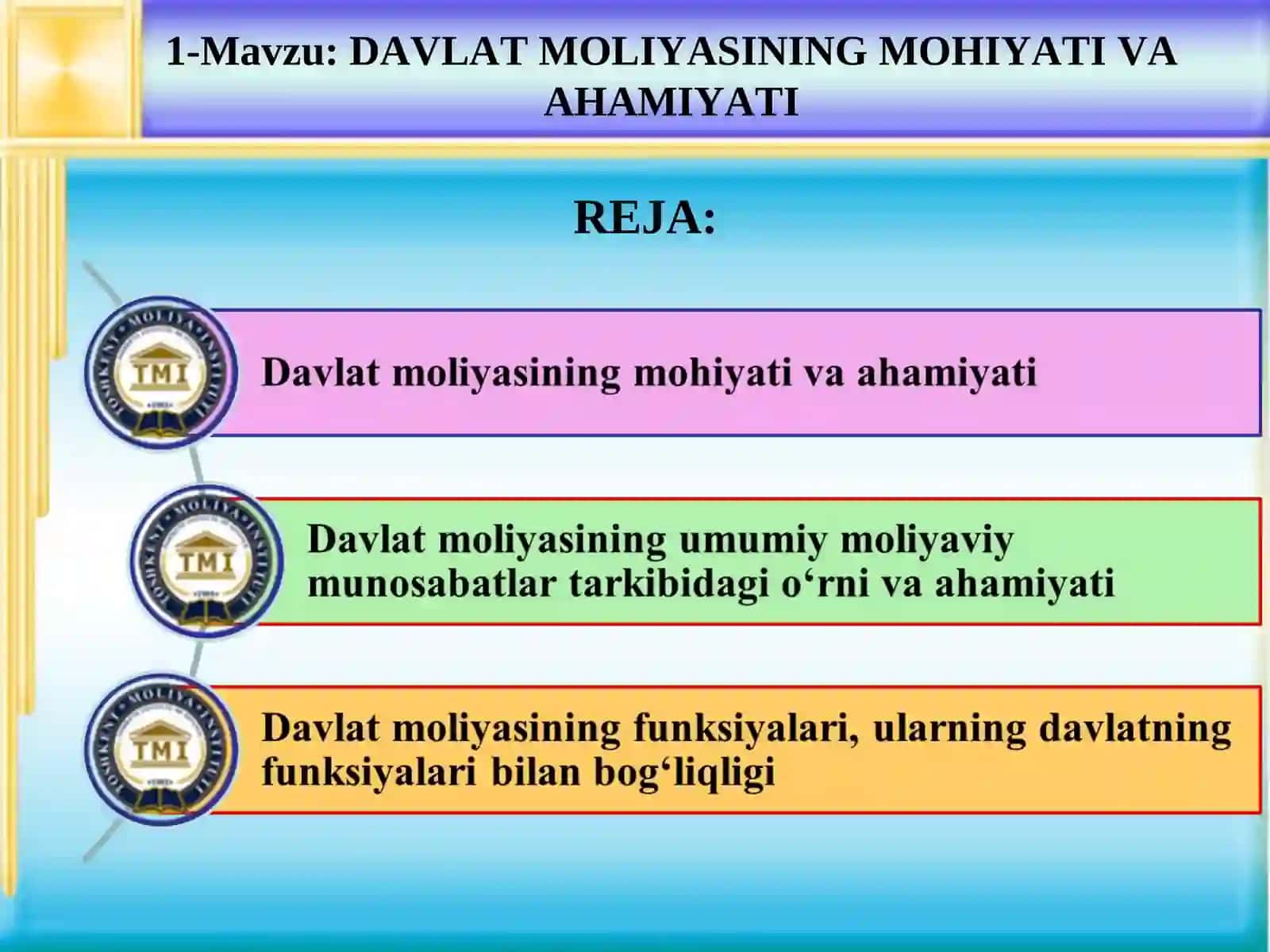 DAVLAT MOLIYASINING MOHIYATI VA AHAMIYATI 2