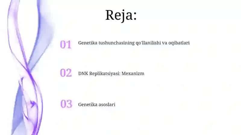 Genetikaning nazariy va amaliy ahamiyati 2
