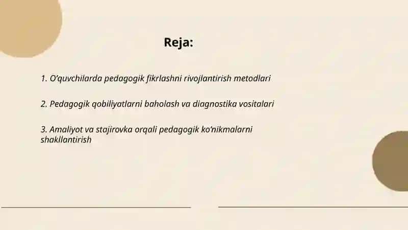 Oʻquvchilarda pedagogik fikrlashni rivojlantirish metodlari 2
